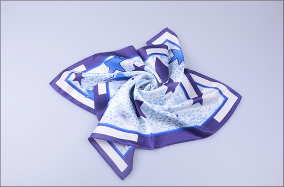 真絲圍巾 印花圍巾 職業(yè)女士小方巾