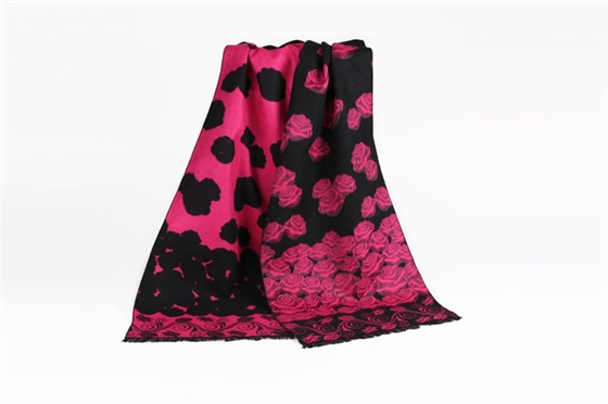 女士圍巾 提花圍巾 圍巾定制