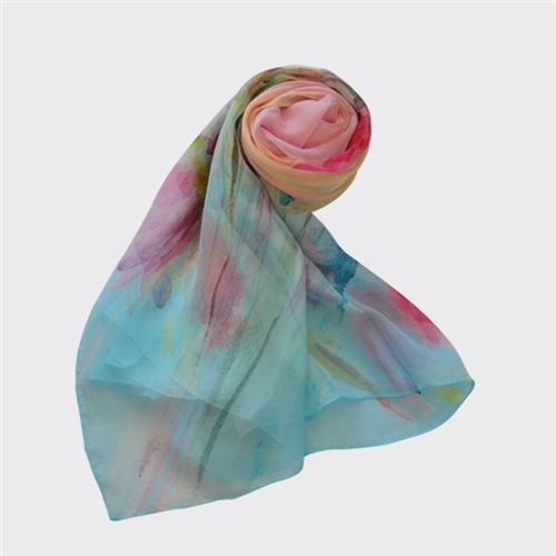 女士雪紡絲巾