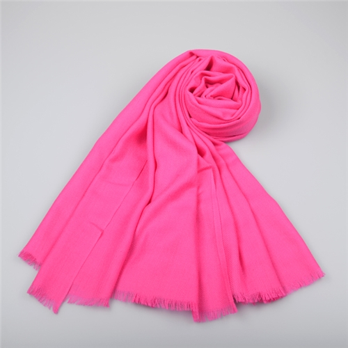 人字紋素色披肩