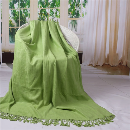 竹纖維休閑毯子