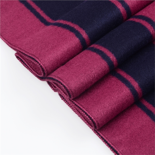 女士提花邊框披肩