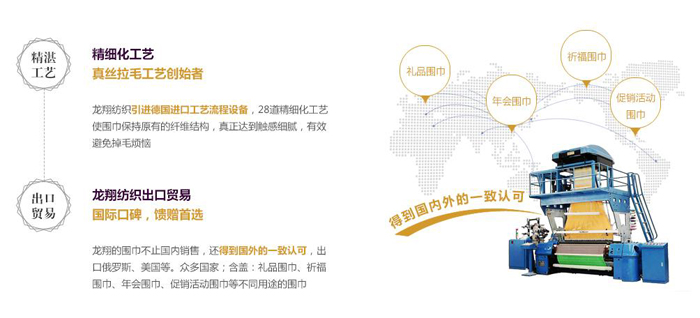 龍翔真絲圍巾真絲拉毛工藝創(chuàng)始者 龍翔真絲圍巾真絲拉毛工藝創(chuàng)始者