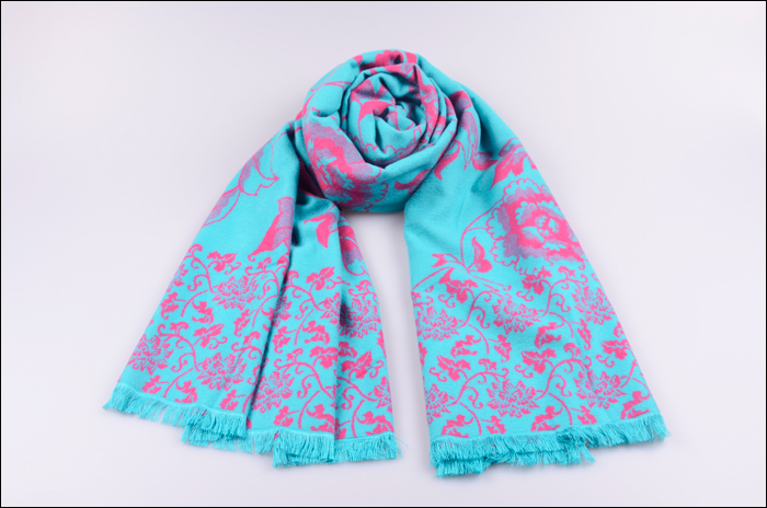 提花披肩 拉絨披肩 女士披肩批發(fā)