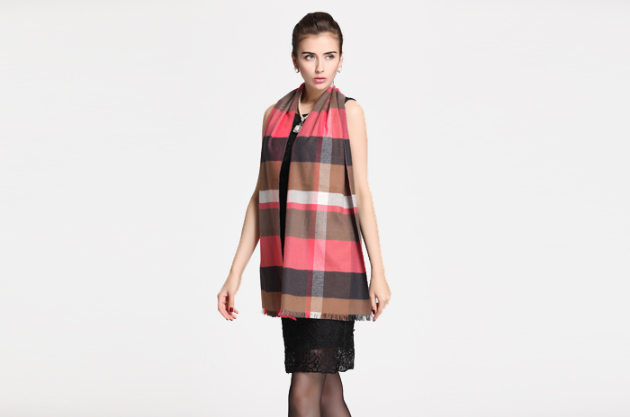 真絲格子圍巾 色織圍巾 圍巾披肩 真絲格子圍巾 色織圍巾 圍巾披肩