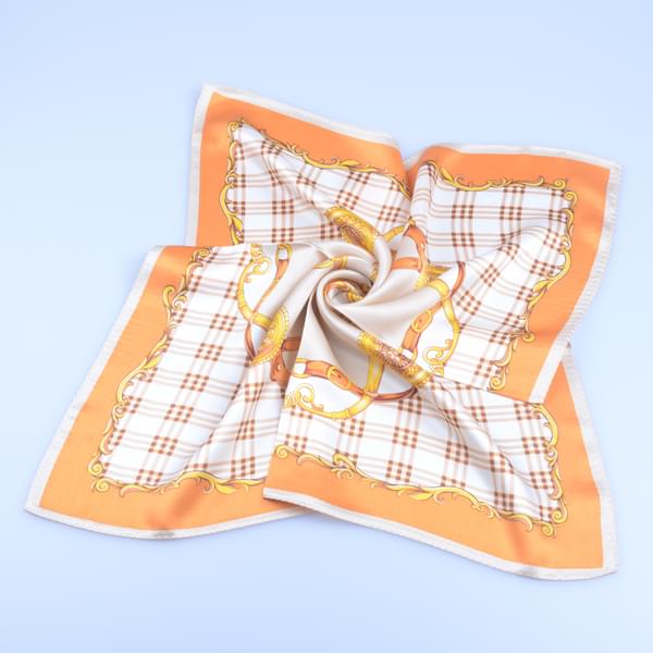 高檔素縐緞圍巾 高檔素縐緞圍巾