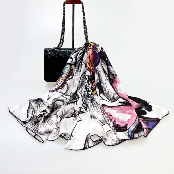 蝴蝶之夢(mèng)絲巾